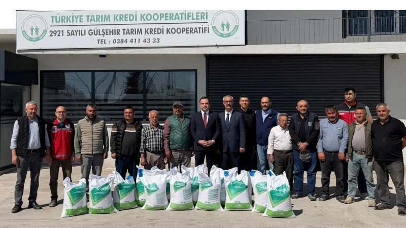 Gülşehir’de Kuru Fasulye Üreticisine Büyük Destek