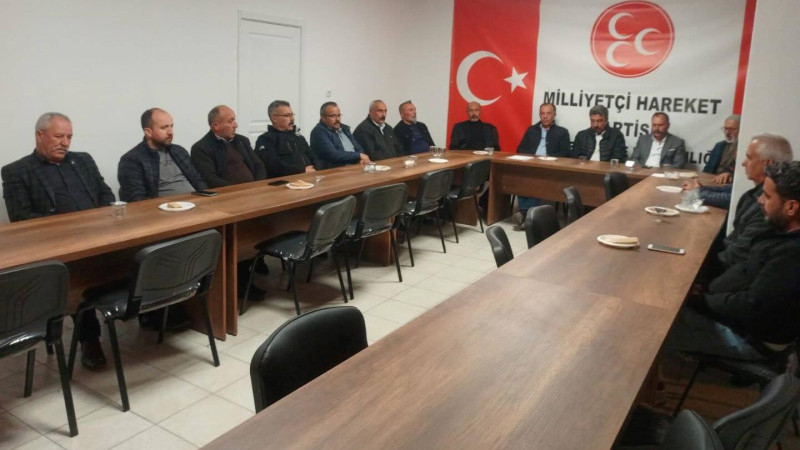 MHP Gülşehir İlçe Teşkilatı, Haftalık Toplantısını Yaptı