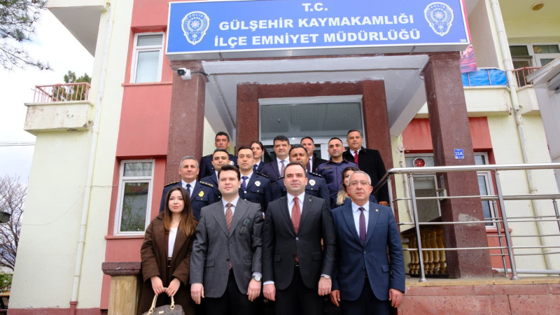 Gülşehir Protokolünden Polis Teşkilatına 181. Yıl Ziyareti