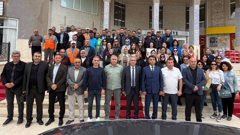 Belediye Başkanı Erkan Çiftci, Personeli İle Bayramlaştı
