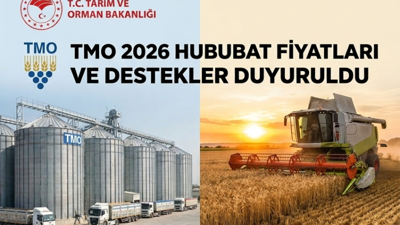 TMO 2026 Yılı Hububat Alım ve Satış Fiyatlarını Açıkladı