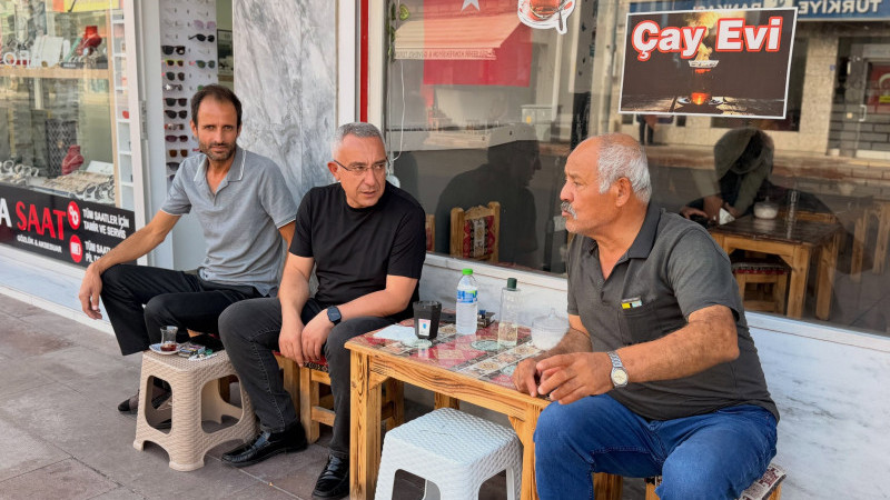Belediye Başkanı Erkan Çiftci, Çarşı Esnafıyla Bir Araya Geldi