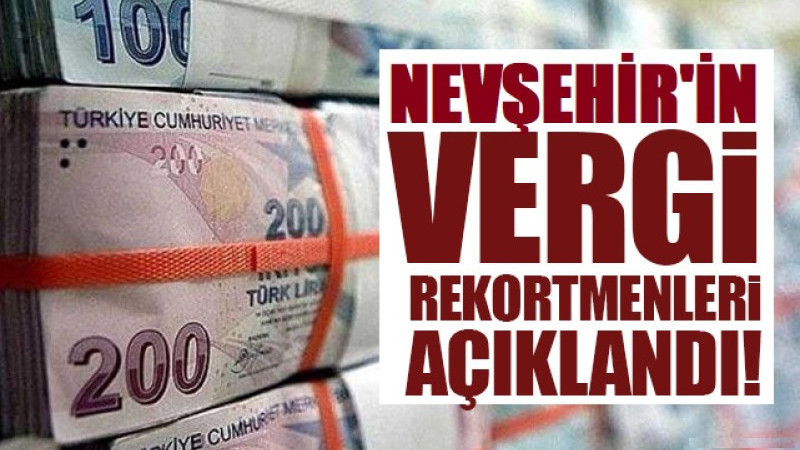 Nevşehir’in Vergi Şampiyonları Belli Oldu: Zirvenin Adı Doğa Tohumculuk Oldu!
